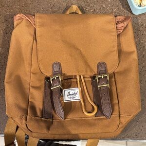 Herschel Supply Company Tan Backpack with Brown Accents
